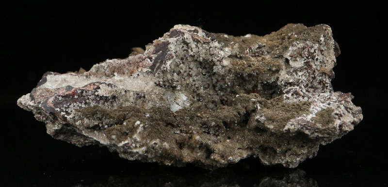Lizardite on Hydroxyapophyllite on Matrix,"N'Chwaning II Mine, Kalahari Manganese Field, Northern Ca