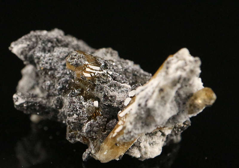 Baryte on Matrix, Rosh Pinah Mine, Namibia