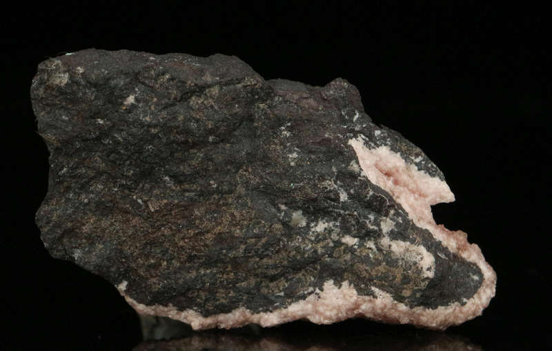 Rhodochrosite on Matrix,"N'Chwaning II Mine, Kalahari Manganese Field, Northern Cape, South Africa "