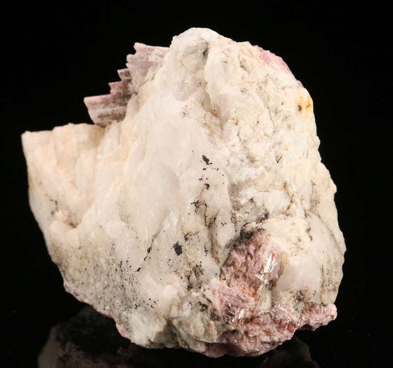 Tourmaline on Quartz, Karibib, Namibia