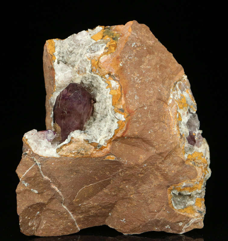Amethyst Quartz on Matrix, Gobobosebberge Mnt, Namibia