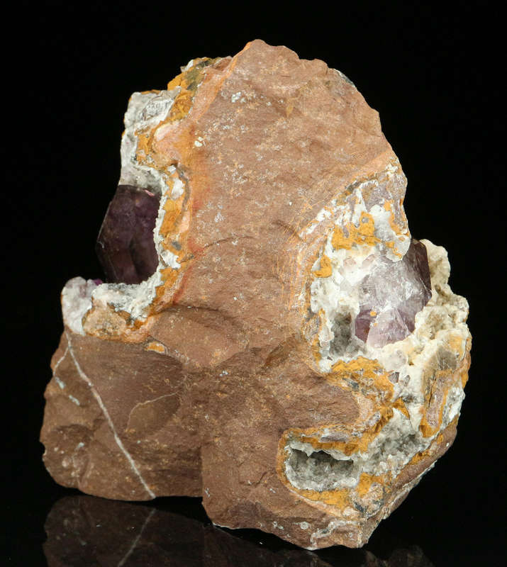 Amethyst Quartz on Matrix, Gobobosebberge Mnt, Namibia