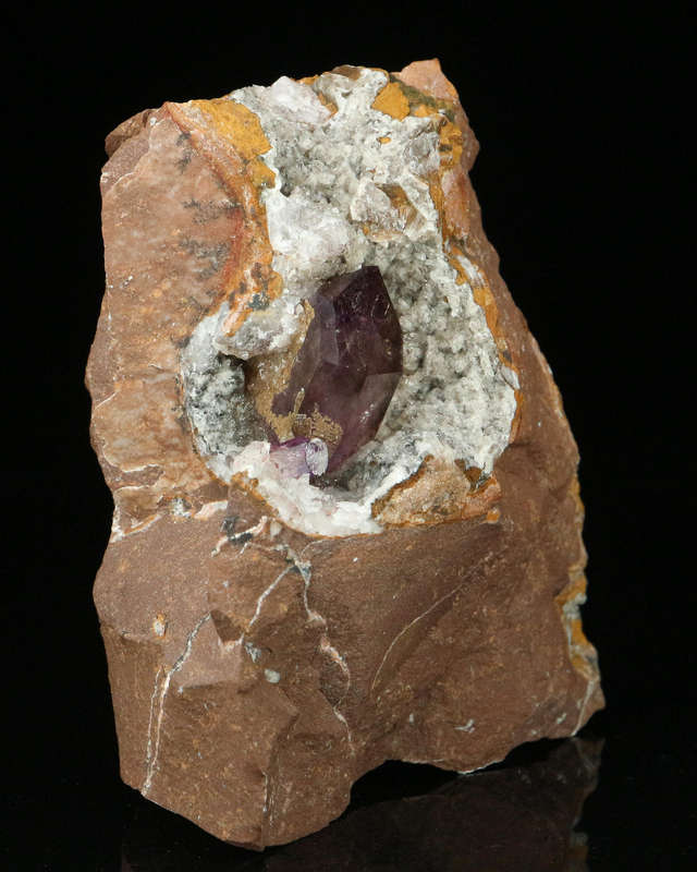 Amethyst Quartz on Matrix, Gobobosebberge Mnt, Namibia