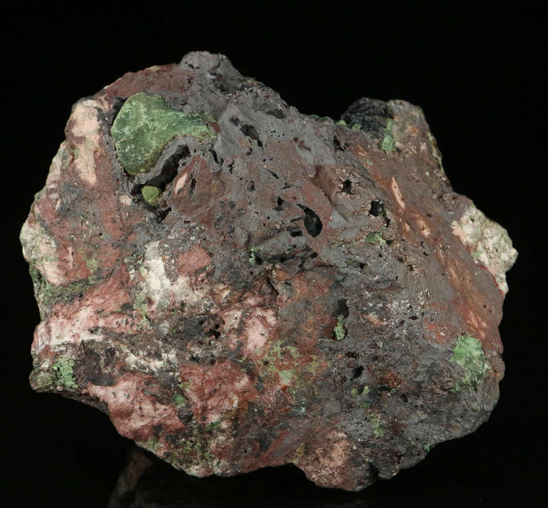 Kolwezite on Goethite, Tenke Fungurume, DR Congo