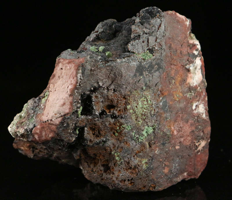 Kolwezite on Goethite, Tenke Fungurume, DR Congo