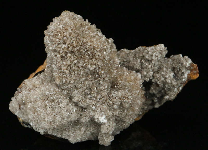Calcite on Amethyst incl Quartz, Gobobosebberge Mnt, Namibia