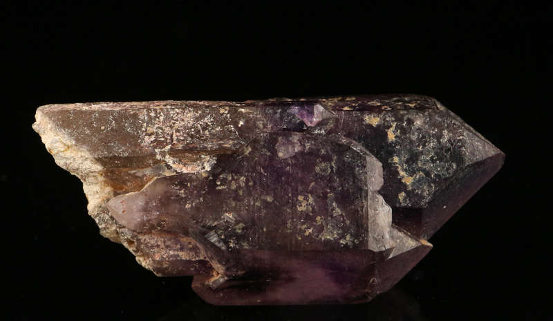 Amethyst included Quartz, Brandberg Mnt, Namibia