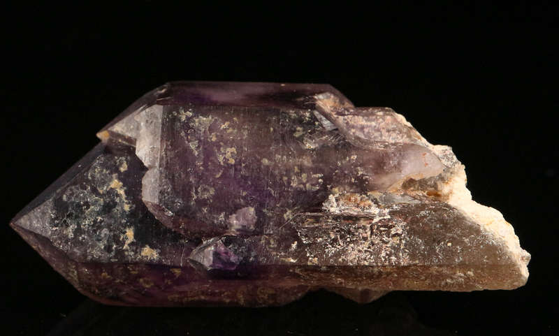 Amethyst included Quartz, Brandberg Mnt, Namibia