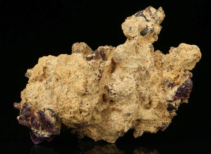 Grape Jelly Fluorite on Matrix, Damaraland, Palmwag, Erongo, Namibia