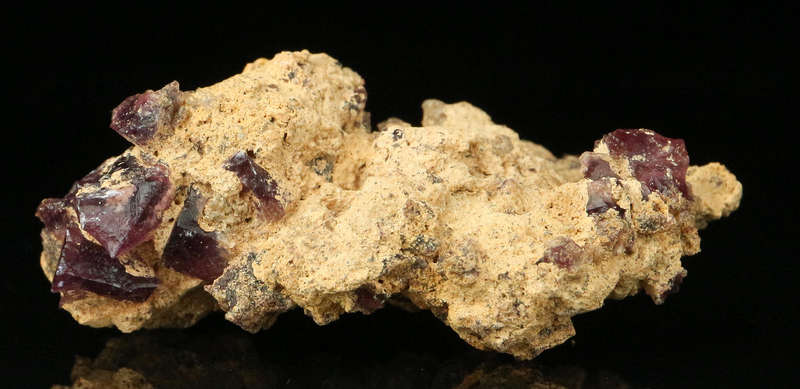Grape Jelly Fluorite on Matrix, Damaraland, Palmwag, Erongo, Namibia