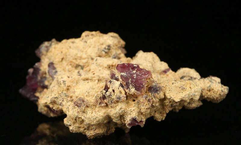 Grape Jelly Fluorite on Matrix, Damaraland, Palmwag, Erongo, Namibia
