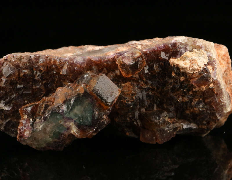 Fluorite on Matrix, Riemvasmaak, Northern Cape, South Africa