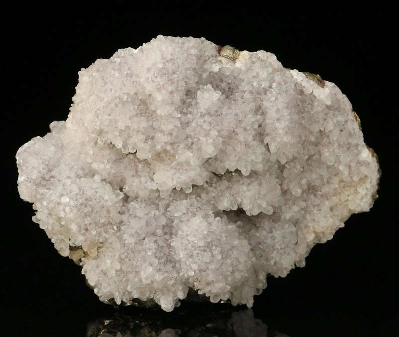 Calcite on Pyrite on Matrix,"N'Chwaning II Mine, Kalahari Manganese Field, Northern Cape, South Afri