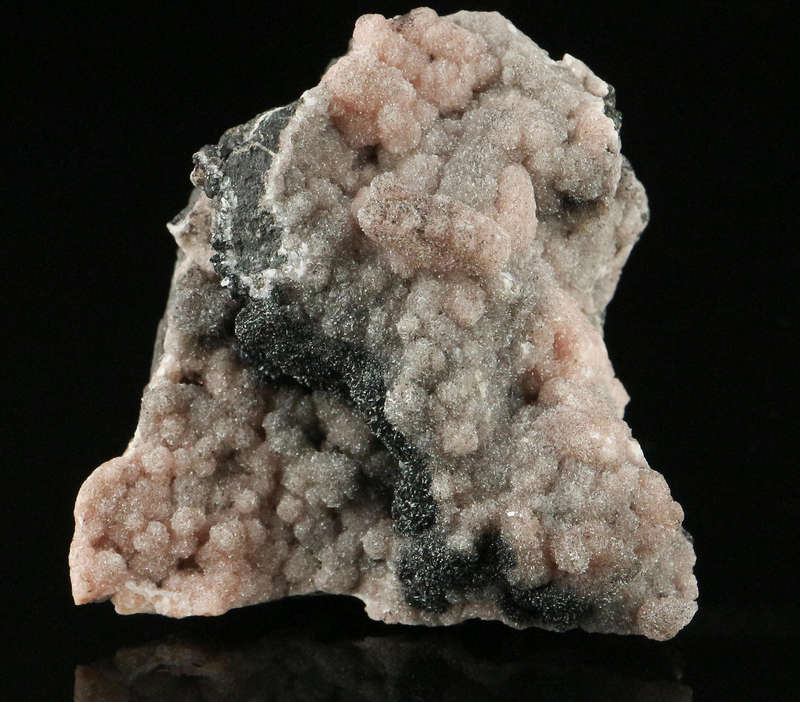 Rhodochrosite on Matrix,"N'Chwaning II Mine, Kalahari Manganese Field, Northern Cape, South Africa "