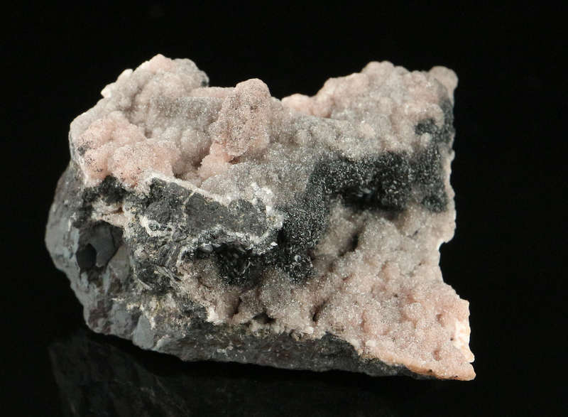 Rhodochrosite on Matrix,"N'Chwaning II Mine, Kalahari Manganese Field, Northern Cape, South Africa "