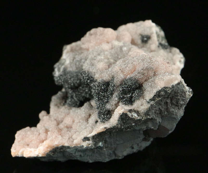 Rhodochrosite on Matrix,"N'Chwaning II Mine, Kalahari Manganese Field, Northern Cape, South Africa "