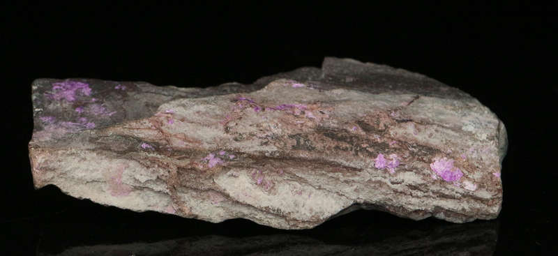 Sugilite on Matrix, "N'Chwaning III Mine, Kalahari Manganese Field, Northern Cape, South Africa "