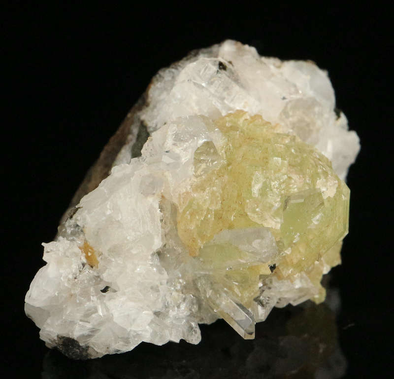 Prehnite on Matrix, Gobobosebberge Mnt, Namibia