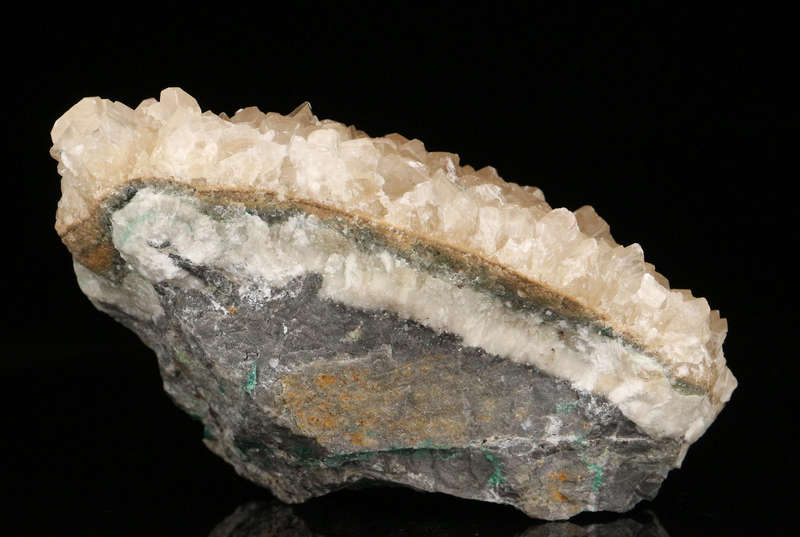 Calcite on Matrix, Tsumeb Mine, Namibia