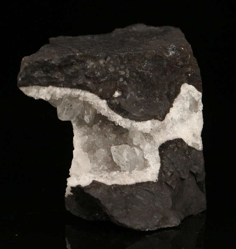 Calcite in Vug, "N'Chwaning II Mine, Kalahari Manganese Field, Northern Cape, South Africa "