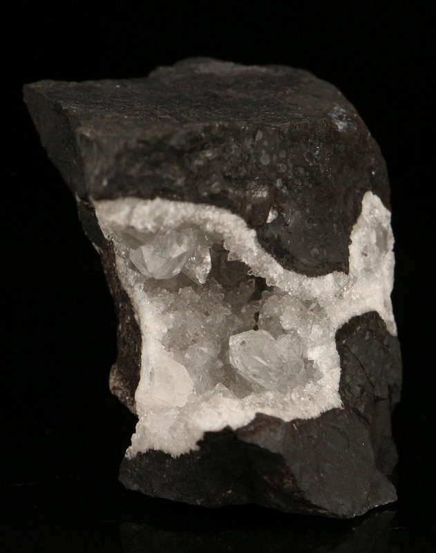 Calcite in Vug, "N'Chwaning II Mine, Kalahari Manganese Field, Northern Cape, South Africa "