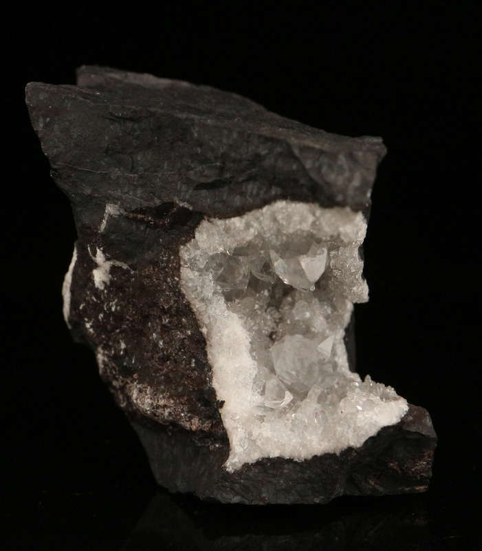 Calcite in Vug, "N'Chwaning II Mine, Kalahari Manganese Field, Northern Cape, South Africa "