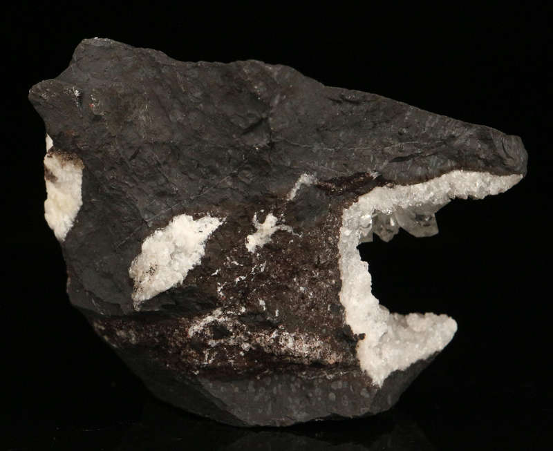 Calcite in Vug, "N'Chwaning II Mine, Kalahari Manganese Field, Northern Cape, South Africa "