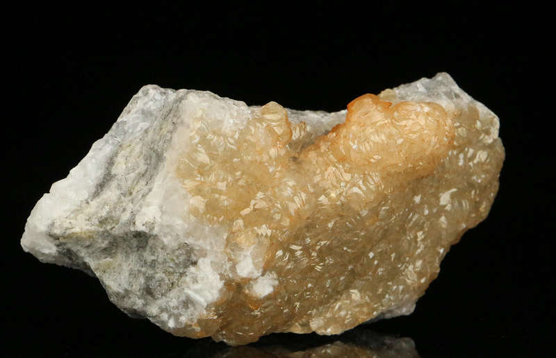 Calcite on Matrix, Rosh Pinah Mine, Namibia