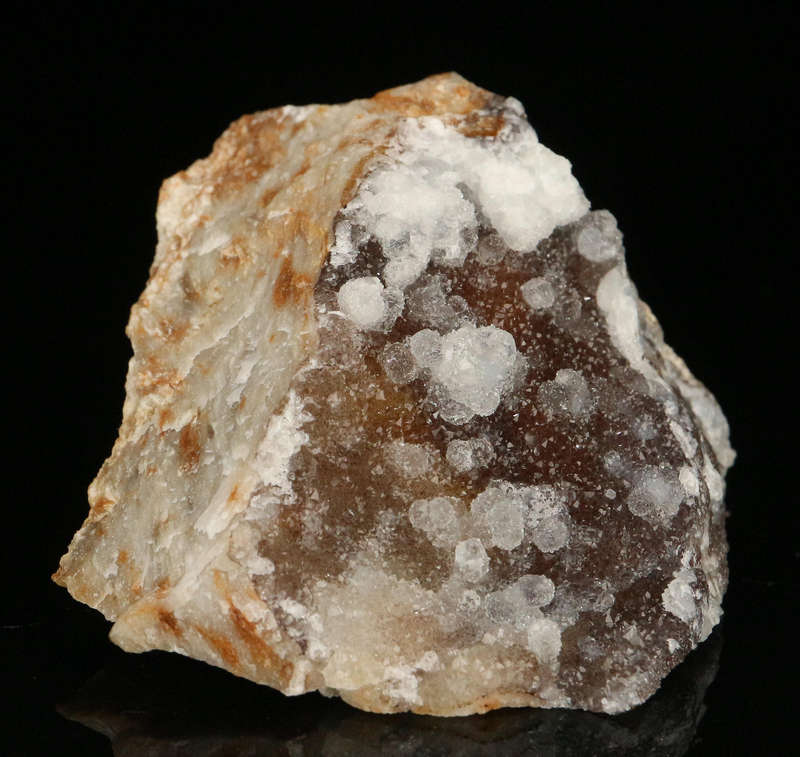 Quartz on Smithsonite on Matrix, Skorpion Mine, Karas Region, Namibia