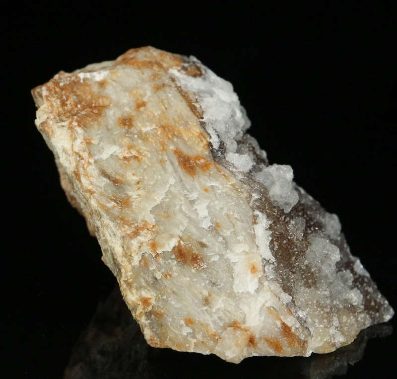 Quartz on Smithsonite on Matrix, Skorpion Mine, Karas Region, Namibia