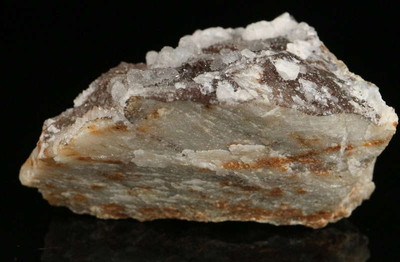 Quartz on Smithsonite on Matrix, Skorpion Mine, Karas Region, Namibia