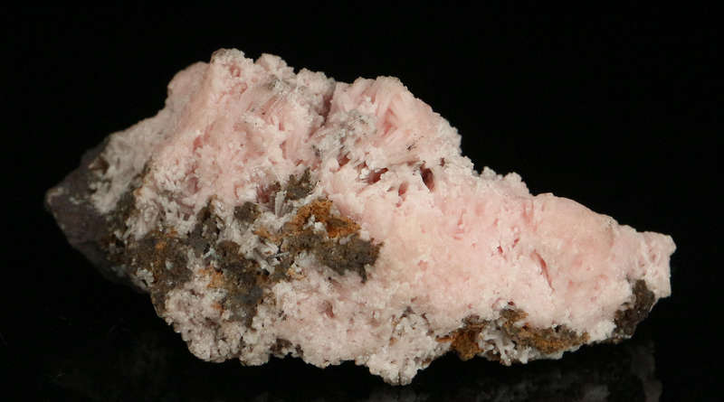 Kutnohorite on Matrix, "N'Chwaning II Mine, Kalahari Manganese Field, Northern Cape, South Africa "