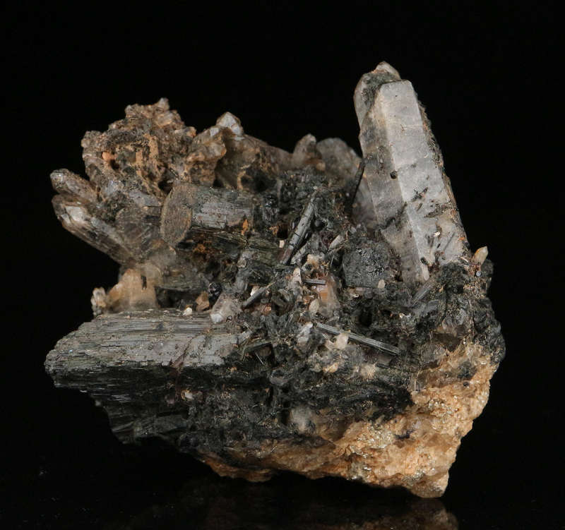Schorl incl Quartz, Erongo Mnt Region, Namibia