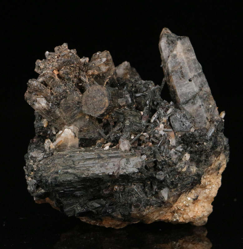 Schorl incl Quartz, Erongo Mnt Region, Namibia