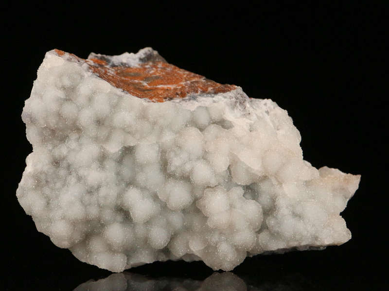 Quartz on Smithsonite, Skorpion Mine, Karas Region, Namibia