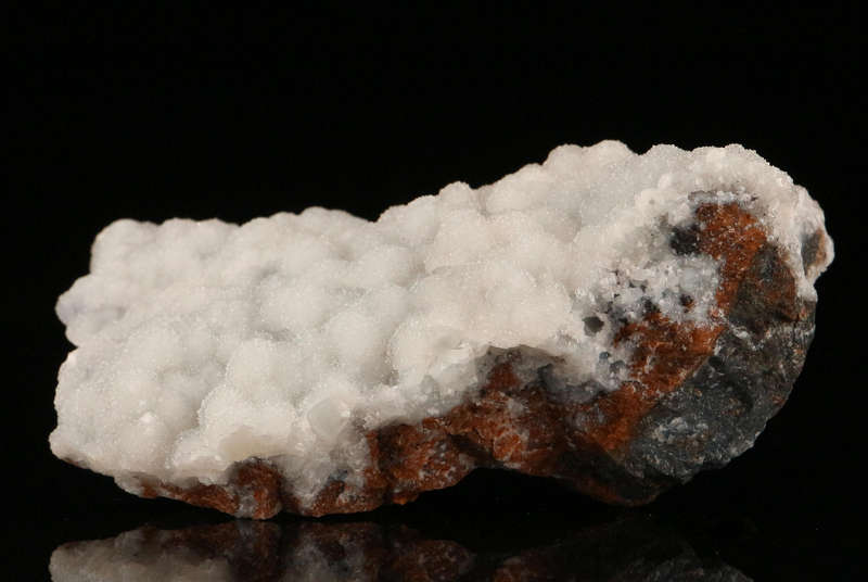 Quartz on Smithsonite, Skorpion Mine, Karas Region, Namibia