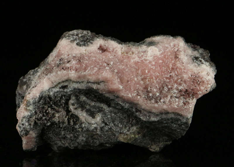 Rhodochrosite on Matrix,"N'Chwaning II Mine, Kalahari Manganese Field, Northern Cape, South Africa "