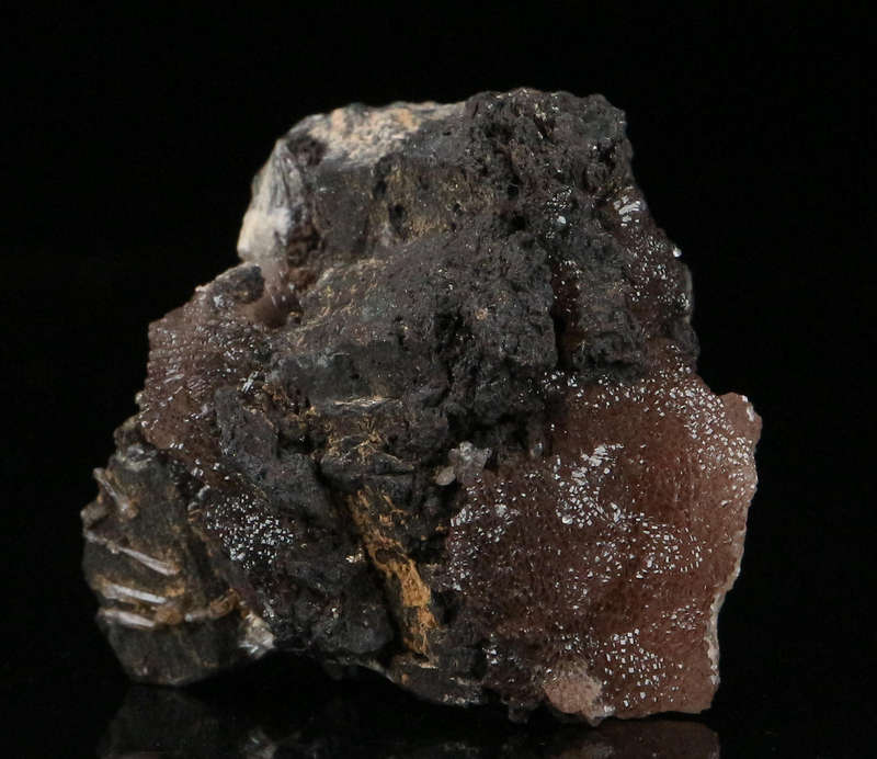 Olmiite on Matrix, "N'Chwaning II Mine, Kalahari Manganese Field, Northern Cape, South Africa "