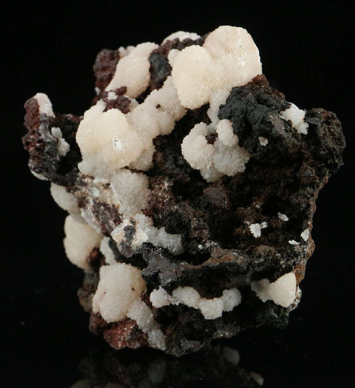 Calcite on Matrix, "N'Chwaning II Mine, Kalahari Manganese Field, Northern Cape, South Africa "