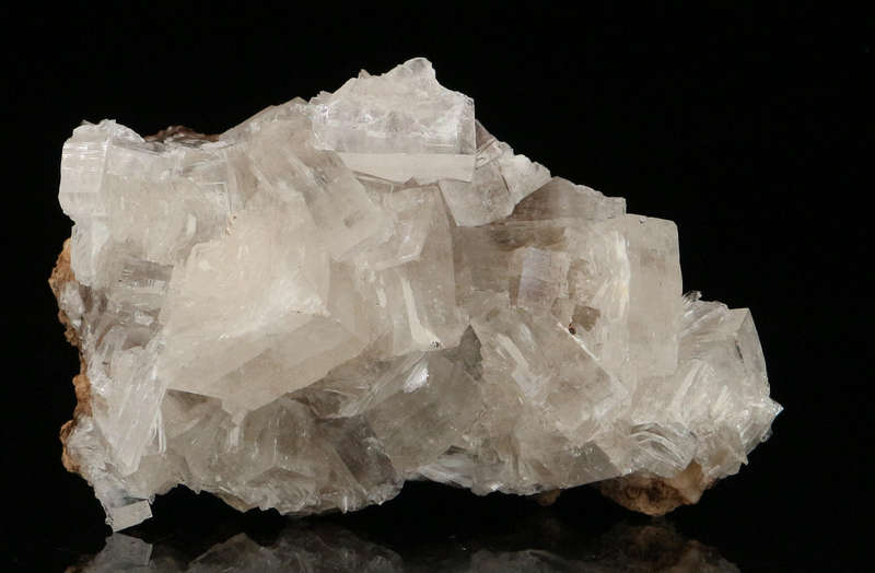 Hydroxyapophyllite on Matrix,"N'Chwaning II Mine, Kalahari Manganese Field, Northern Cape, South Afr