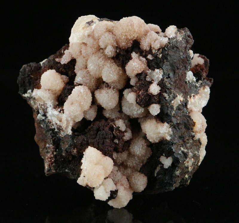 Calcite on Matrix, "N'Chwaning II Mine, Kalahari Manganese Field, Northern Cape, South Africa "