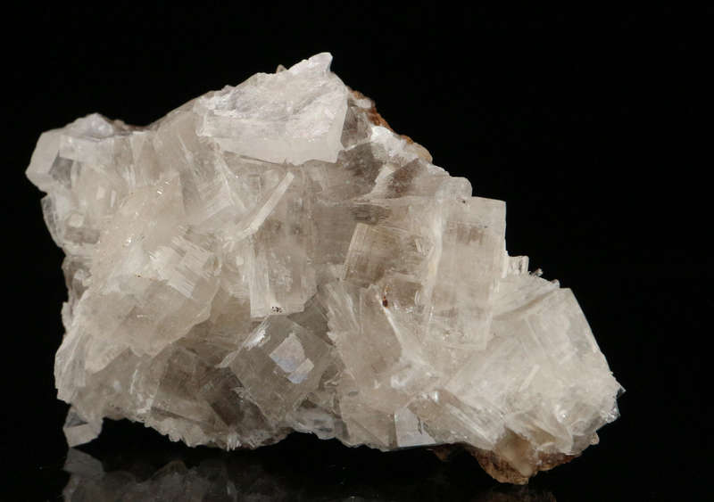 Hydroxyapophyllite on Matrix,"N'Chwaning II Mine, Kalahari Manganese Field, Northern Cape, South Afr