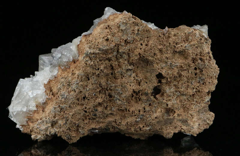 Hydroxyapophyllite on Matrix,"N'Chwaning II Mine, Kalahari Manganese Field, Northern Cape, South Afr