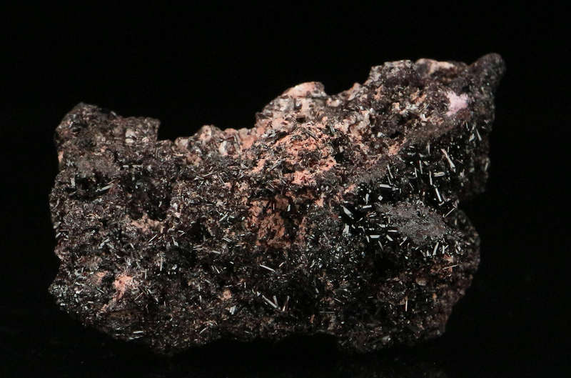 Manganvesuvianite on Matrix,"N'Chwaning II Mine, Kalahari Manganese Field, Northern Cape, South Afri
