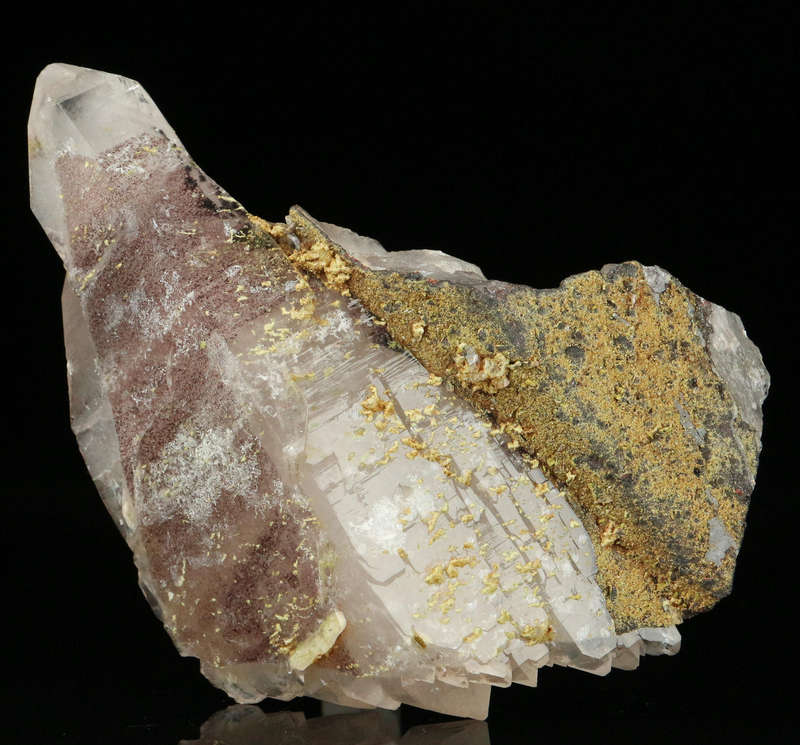 Epidote & Hematite included Quartz, Artonvilla Mine, Musina, South Africa
