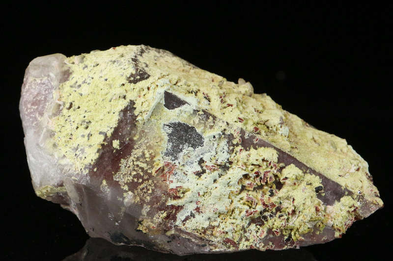 Epidote on Quartz, Artonvilla Mine, Musina, South Africa