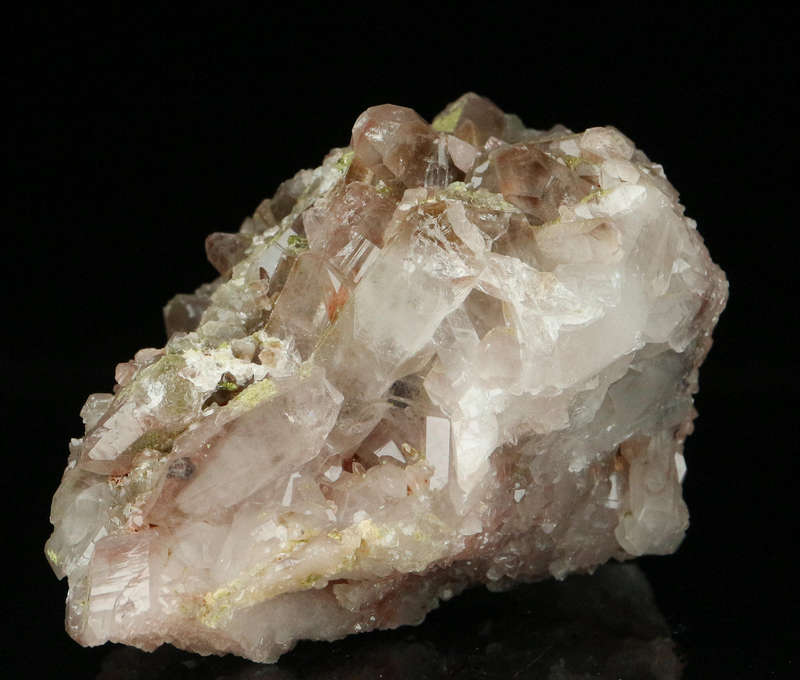 Epidote on Quartz, Artonvilla Mine, Musina, South Africa