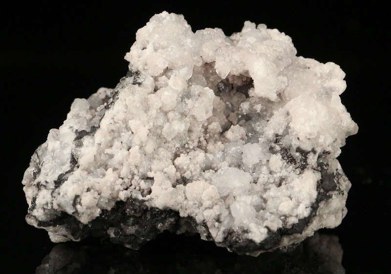 Celestine, Calcite on Matrix"N'Chwaning II Mine, Kalahari Manganese Field, Northern Cape, South Afr