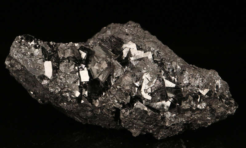 Bixbyite Cluster, "N'Chwaning III Mine, Kalahari Manganese Field, Northern Cape, South Africa "