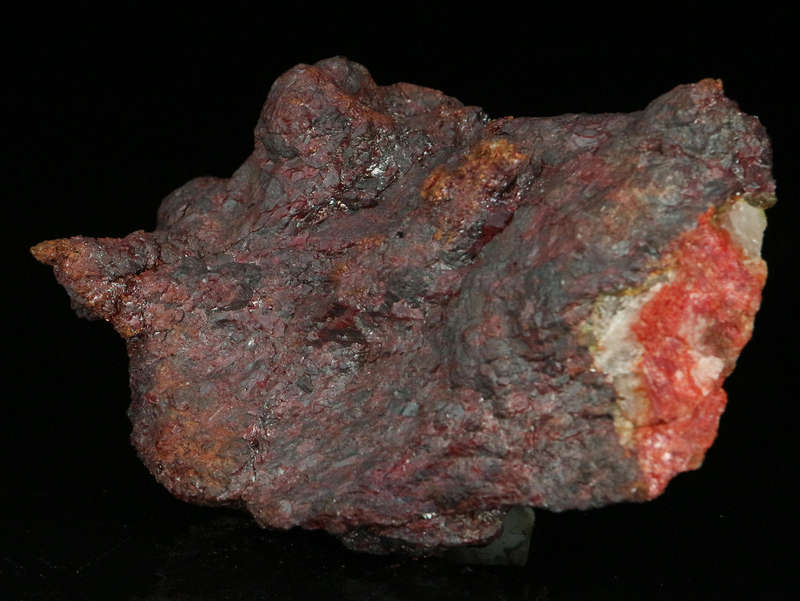 Native Copper on Cuprite, Tsumeb Mine, Namibia